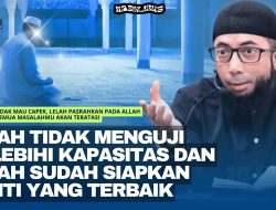 Ustadz Khalid Basalamah : Kekuatan Ilmu Yakin dan Pasrah Kepada Allah Semua Masalah Akan Teratasi