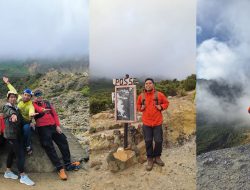 Tektok Gunung Papandayan : Memburu Sunrise Paling Menawan Hingga Keindahan Mistis ‘Hutan Mati’