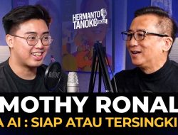 Diskusi Hermanto Tanoko dan Timothy Ronald : Ketika 15 Orang Mengalahkan 300 Karyawan — Masa Depan yang Menakutkan atau Menjanjikan?