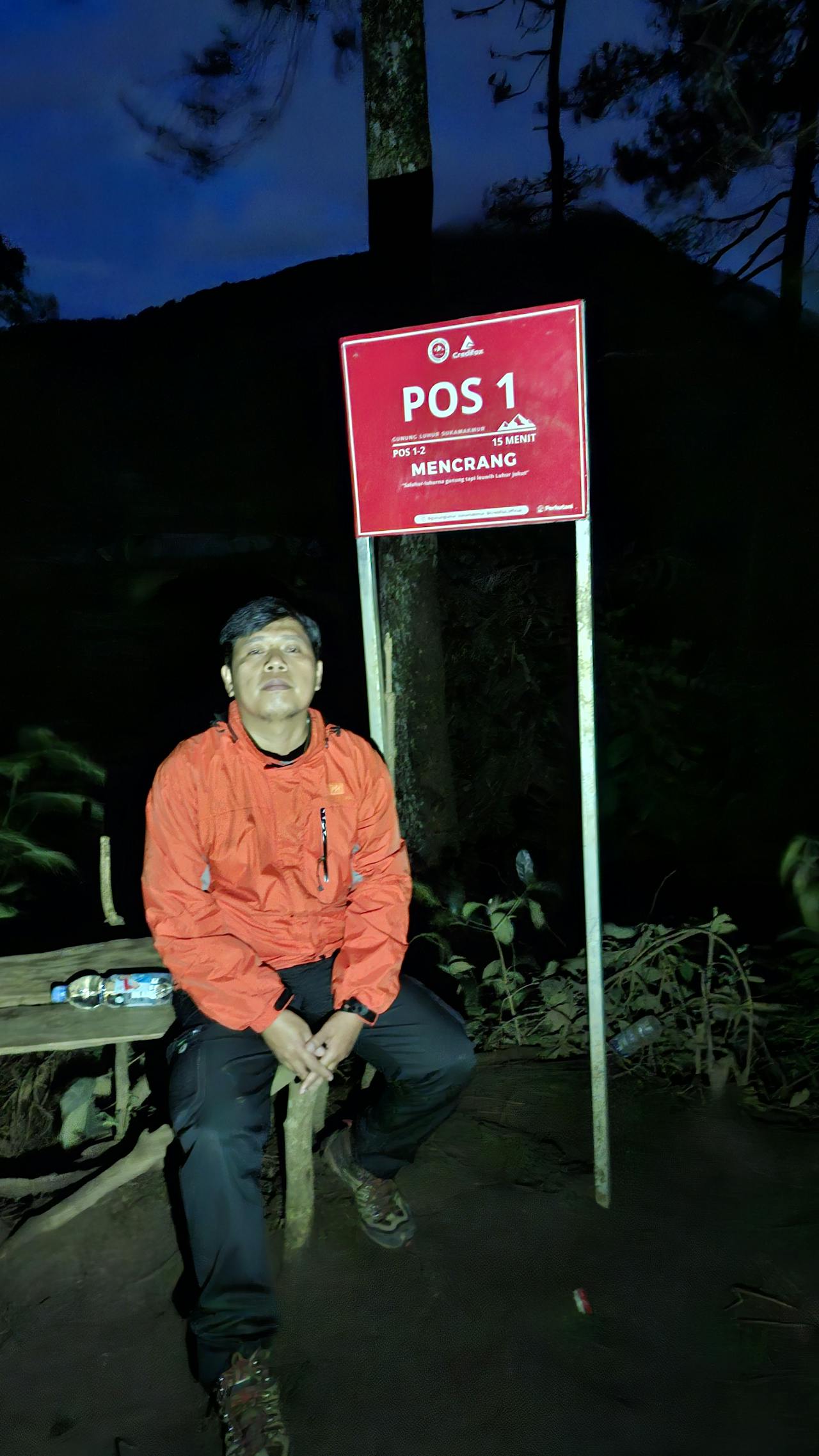 Pendakian Epik Gunung Luhur Sukamakmur Bogor, Bonus Taman Bunga dan Hutan Magis Sukamakmur! Pos 1 Gunung Luhur Sukamakmur Bogor