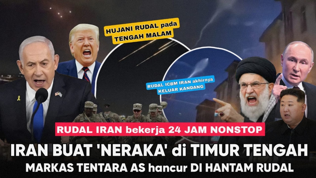 Balasan Brutal Iran yang Mengubah Langit Menjadi Neraka